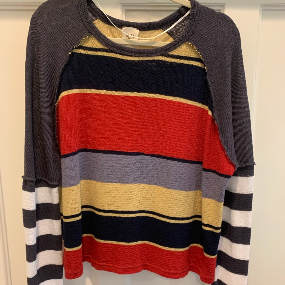 Free People striped sweater
